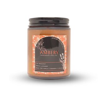 Ambery Soy Travel Candle - 5oz