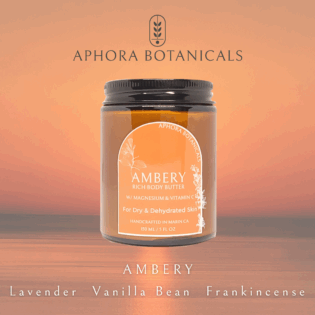 Ambery Whipped Body Butter with Magnesium