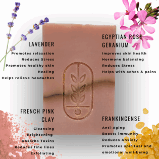 Heart Chakra Aromatherapy Clay Soap Bar